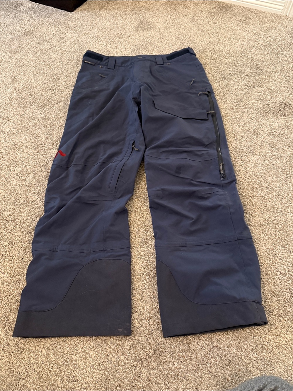 Flylow Men’s Snowman Insulated Pants large Snowboarding Skiing insulated